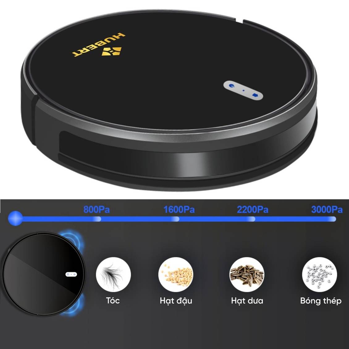 Robot hút bụi Hubert HB-A68-plus /Hình số 6